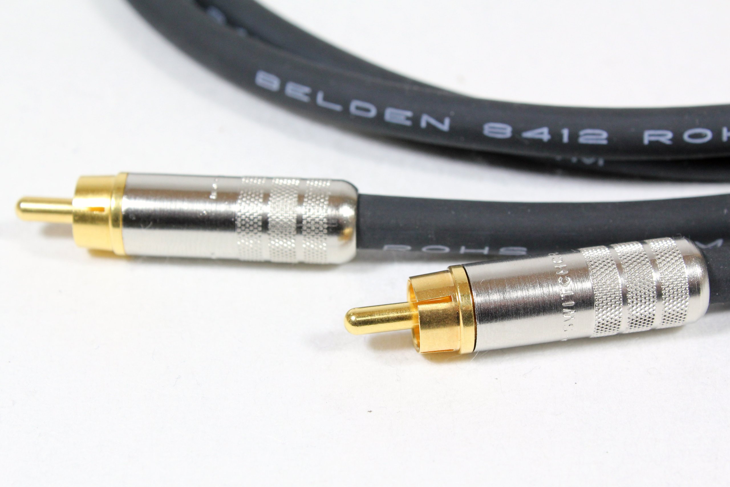 Amazon | Belden 8412（ベルデン）RCAペア (2m, スイッチクラフト
